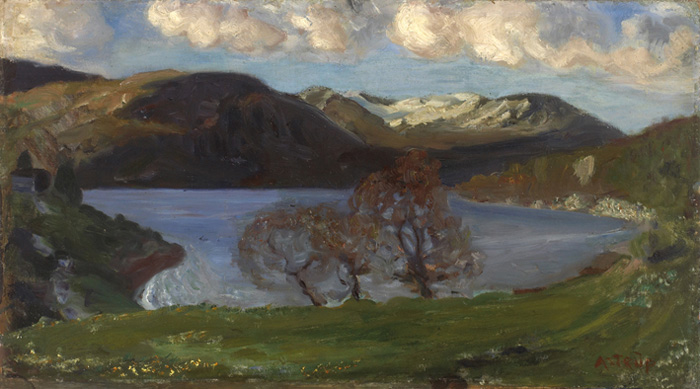 spring evening at jølstervannet